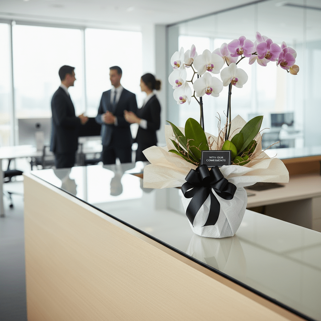 Phalaenopsis Orchids — Gift Wrapped
