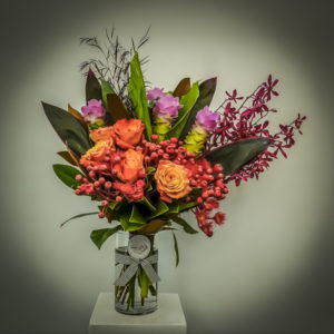 The Susan Avery florists create beautiful bright arrangements.