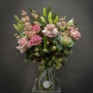 Beautiful pastel arrangements from Susan Avery