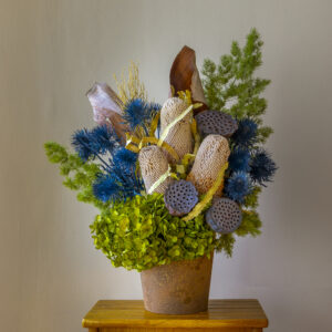 Beautiful dried arrangements